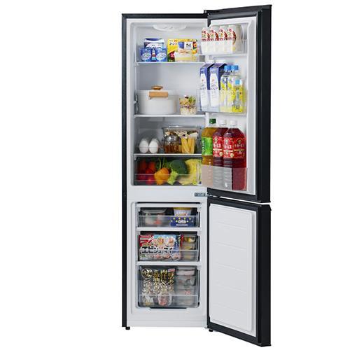 設置】アイリスオーヤマ(Iris Ohyama) IRSD-17A-B ブラック 冷凍冷蔵庫