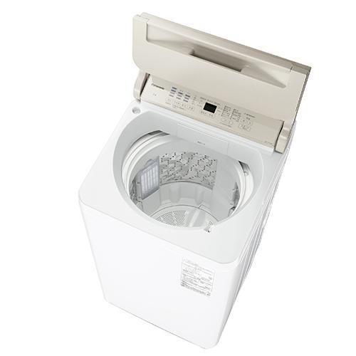【設置】パナソニック(Panasonic) NA-FA7H5-C ナチュラルベージュ 全自動洗濯機 上開き 洗濯7kgの画像
