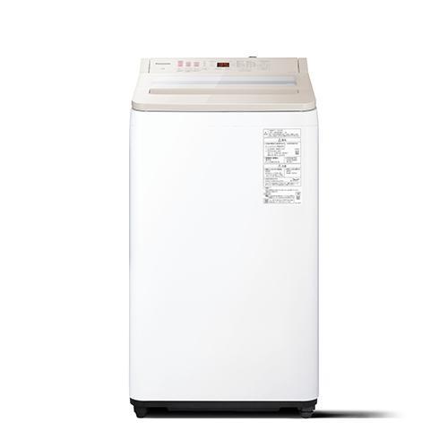 【設置】パナソニック(Panasonic) NA-FA7H5-C ナチュラルベージュ 全自動洗濯機 上開き 洗濯7kgの画像