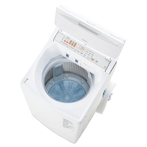 設置】アクア(AQUA) AQW-VP10B W ホワイト 全自動洗濯機 洗濯10kg