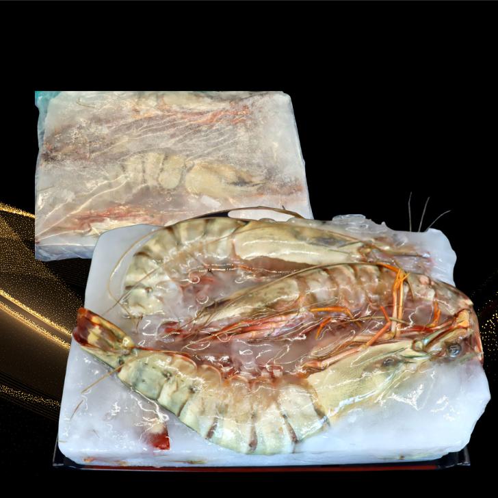 有頭エビフライ 特大 シータイガー 特大 当店直輸入 超特大 1.5kgで6尾の最大サイズ 高い鮮度 天然有頭シータイガーえび 特大 海老 エビ 大きい 冷凍えび 業務用 |  | 06