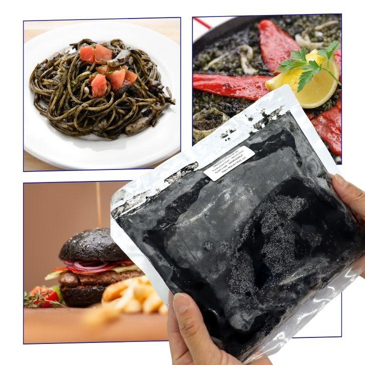 スリランカのモンゴイカ墨 500g入り 業務用で大人気！イカスミペースト【冷凍】パスタ・リゾット・パエリアに！魚介 類 海産物 もんごいか いかすみ いか墨 |  | 09