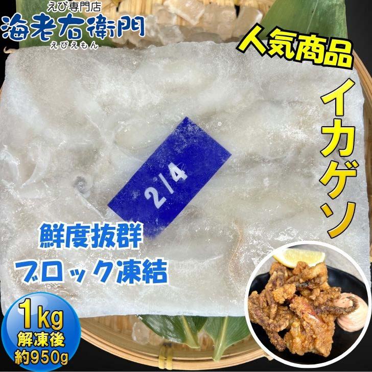 【業務用】コウイカゲソ 約1kg 2/4サイズ（2〜4個入り）タイ産 紋甲イカ げそ イカ 下足 冷凍 唐揚げ BBQ おつまみ 塩焼き イカ下足 いかげそ |  | 08