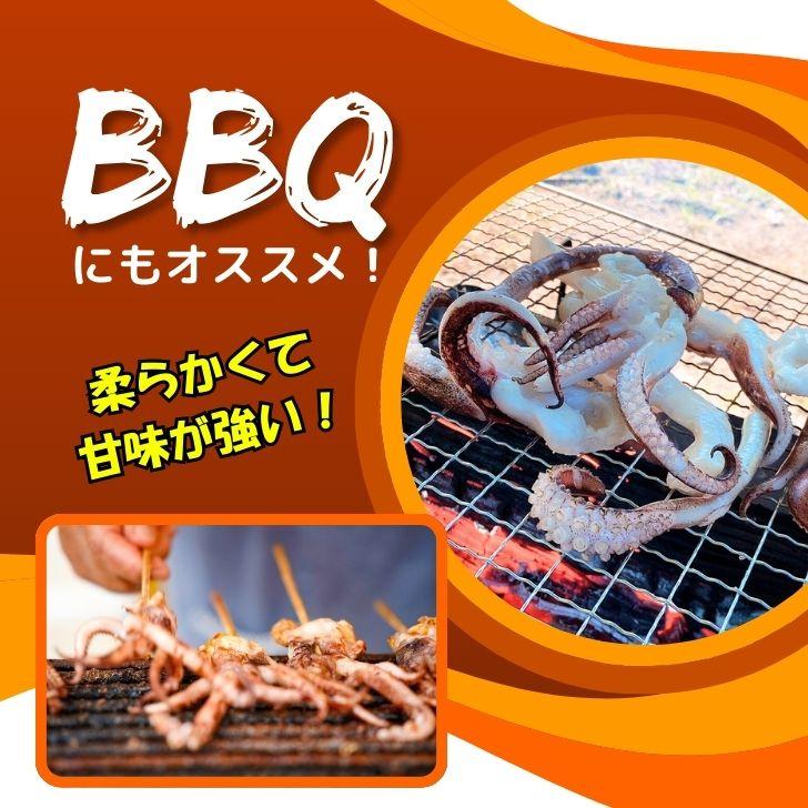 海老右衛門 アオリイカゲソ 13/20サイズ 1kg(1kgに約13〜20入り) 柔らかくて甘みの強いゲソ 塩焼き イカ下足 いか いかげそ バーベキュー お弁当 業務用 |  | 06