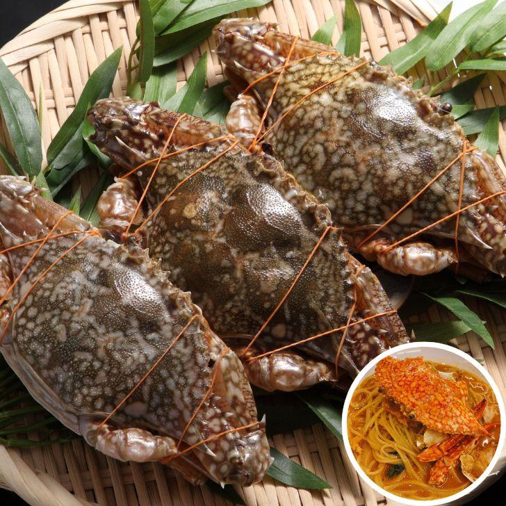 メス限定！極上のワタリガニ スリランカ産 匹200-300g 5kg（1kg約4-5匹）メス イタリアン 韓国料理 カンジャンケジャン風 渡り蟹 わたりがに 冷凍 加熱用 業務用 | 
