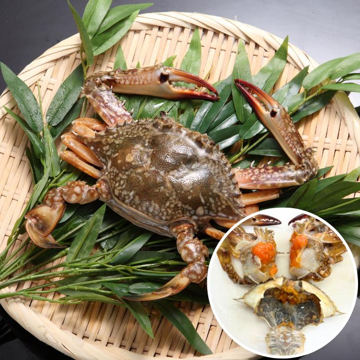メス限定！極上のワタリガニ スリランカ産 匹200-300g 5kg（1kg約4-5匹）メス イタリアン 韓国料理 カンジャンケジャン風 渡り蟹 わたりがに 冷凍 加熱用 業務用 |  | 01