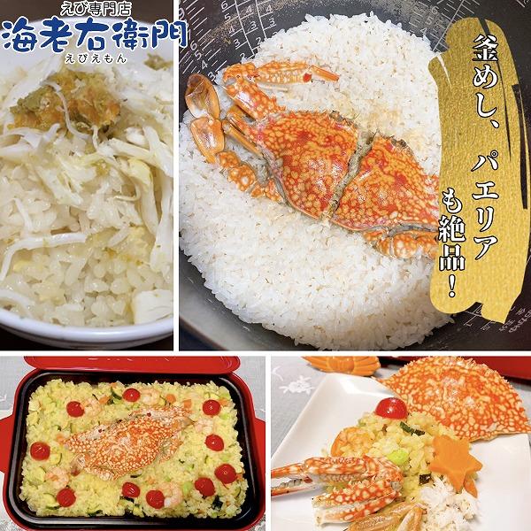 メス限定！極上のワタリガニ スリランカ産 匹150-200g 5kg（1kg約6-7匹）メス イタリアン 韓国料理 カンジャンケジャン風 渡り蟹 わたりがに 冷凍 加熱用 業務用 |  | 04