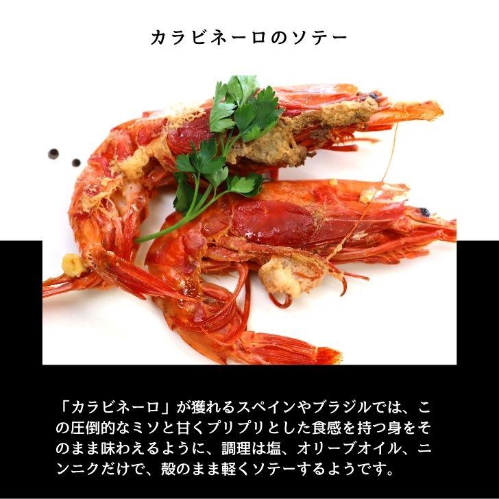 ”赤い悪魔”と呼ばれる海老 カラビネーロ 特大サイズ 3尾〜4尾入り 420g 業務用 ジャイアントスカーレットシュリンプ 紅魔海老 船内凍結 有頭えび 加熱用 |  | 16