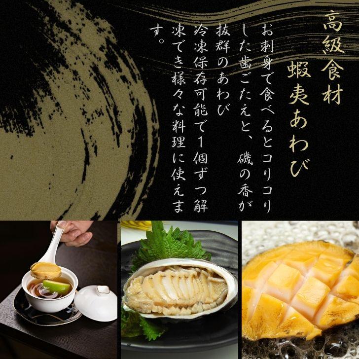 活き〆あわび 1kg 50-60g(1個) 生食可 お刺身やステーキに！ 送料無料 養殖 業務用 殻付きあわび エゾアワビ 蝦夷鮑 アワビ 鮑 冷凍 業務用 |  | 10