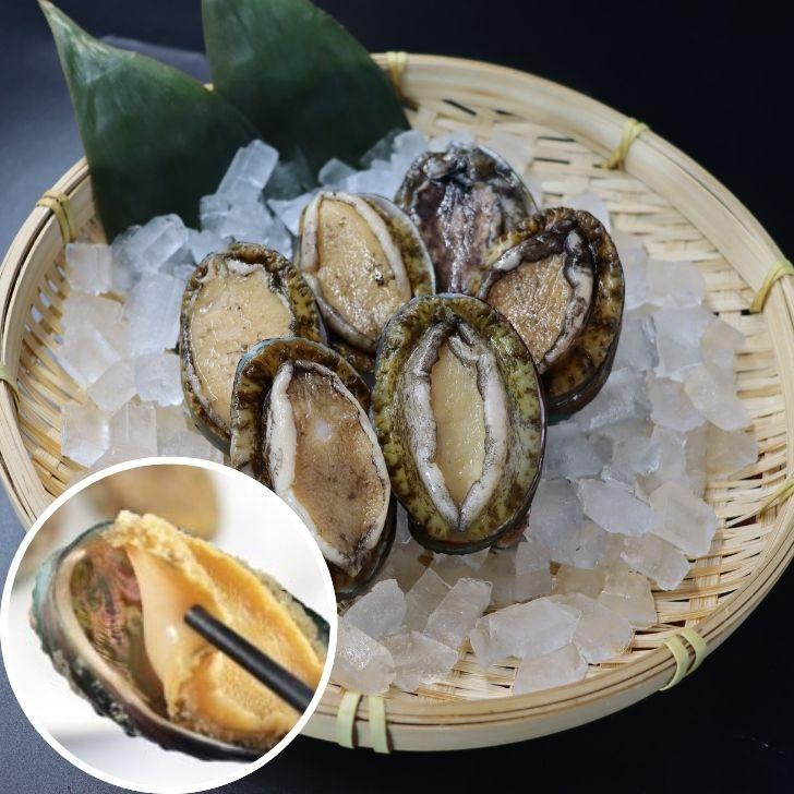 活き〆あわび 1kg 50-60g(1個) 生食可 お刺身やステーキに！ 送料無料 養殖 業務用 殻付きあわび エゾアワビ 蝦夷鮑 アワビ 鮑 冷凍 業務用 |  | 07