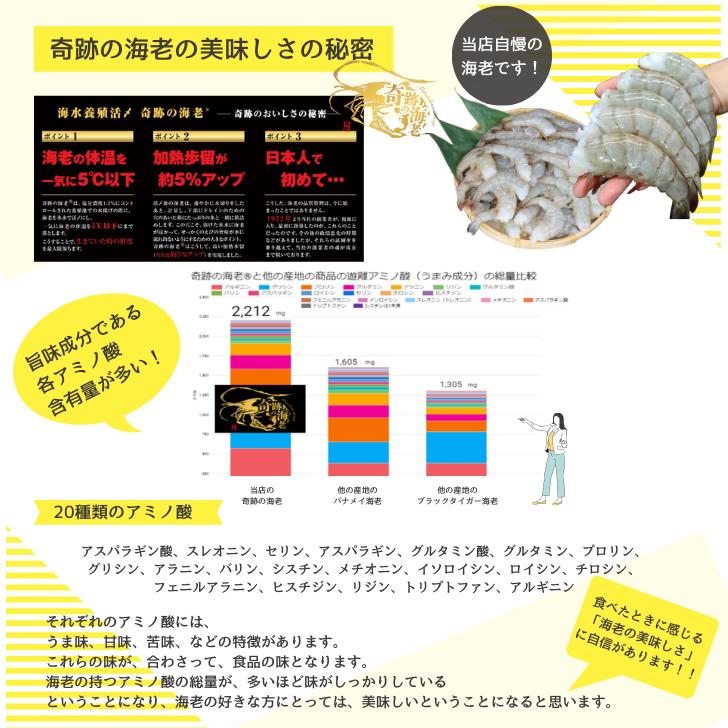 伸ばし海老 16/20 サイズ 25尾 奇跡の海老を使ったのばしえび 手間をかけずに、エビフライ、天ぷらができます！ 約16cmの大型！ 業務用 |  | 04