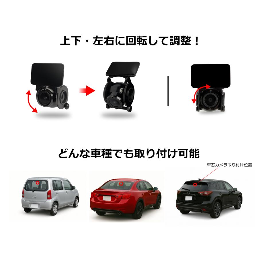 エビアイ スタンドバックミラー 【エビミラー】 貼るだけ！視線のまま