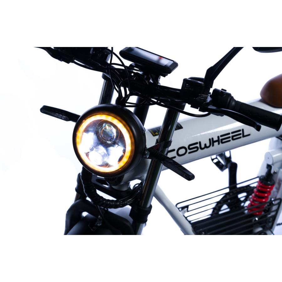 COSWHEEL（コスウェル） MIRAI（ミライ） 電動自転車・電動バイク 原付2種ナンバー登録必須｜ebike8190｜06