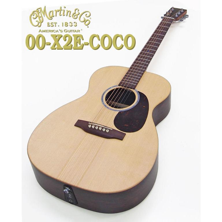 Martinアコースティックギター ケース付き Martin 00-X2E-01 MARTIN（マーティン） アコースティックギター 00-X2E-COCO Cocobolo