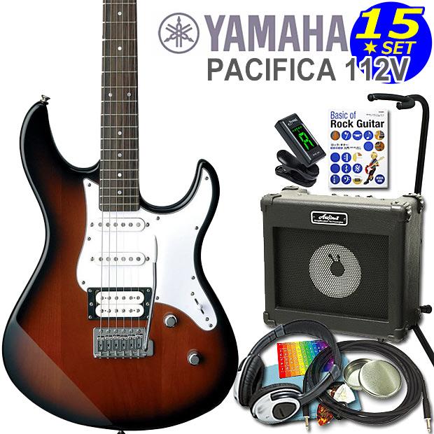 楽器・機材 Yamaha PAC112VMX ロック式ストラップ付きエレキギター