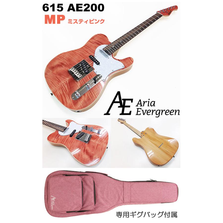 AriaProII 714 アリア LRBL 初心者 15点 エヴァーグリーン AE200 入門セット エレキギター