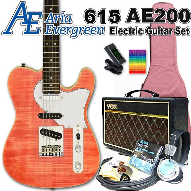 AriaProII 615-AE200 MP エレキギター Aria Proll AriaProII 615 AE200 MP アリア・エヴァーグリーン エレキ