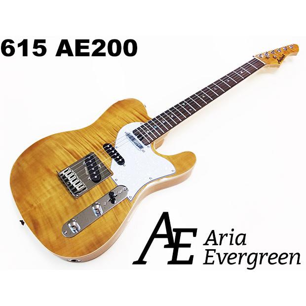 Aria Proll AriaProII 615 AE200 YG アリア・エヴァーグリーン エレキ