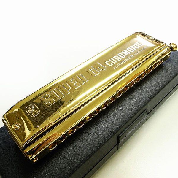 HOHNER ホーナー Super64 Gold 7583/64 クロマチックハーモニカ 限定再