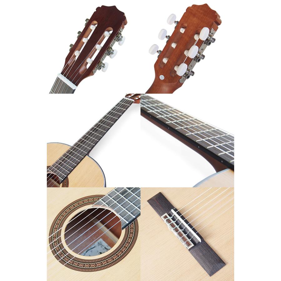 ARIA アリア クラシックギター A-10 ソフトケース付き スプールトップ【CL】 | ARIA（楽器） | 07