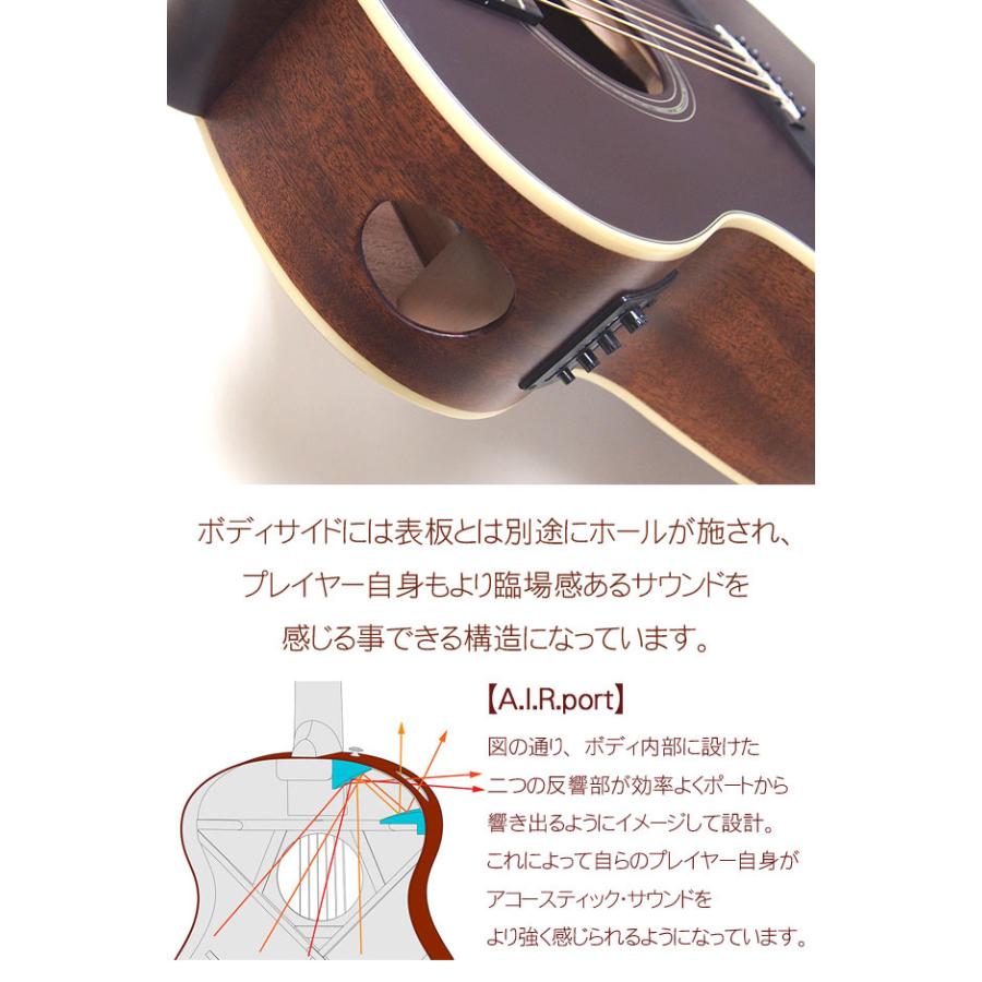 Ibanez（アイバニーズ） AE100 BUF 6点セット エレアコ