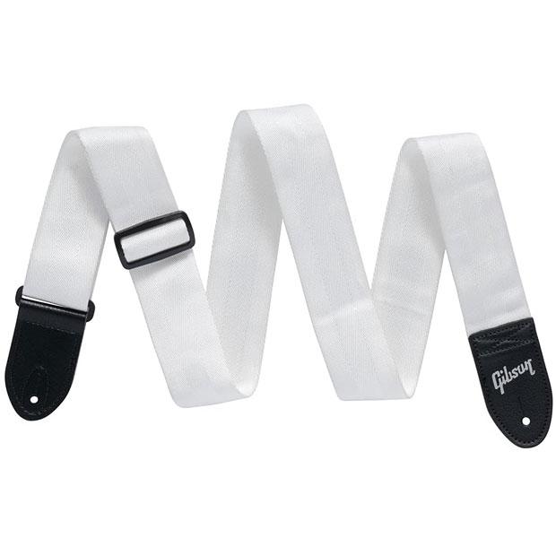 Gibson ギブソン ストラップ ASBELT-WHT シートベルト ホワイト The