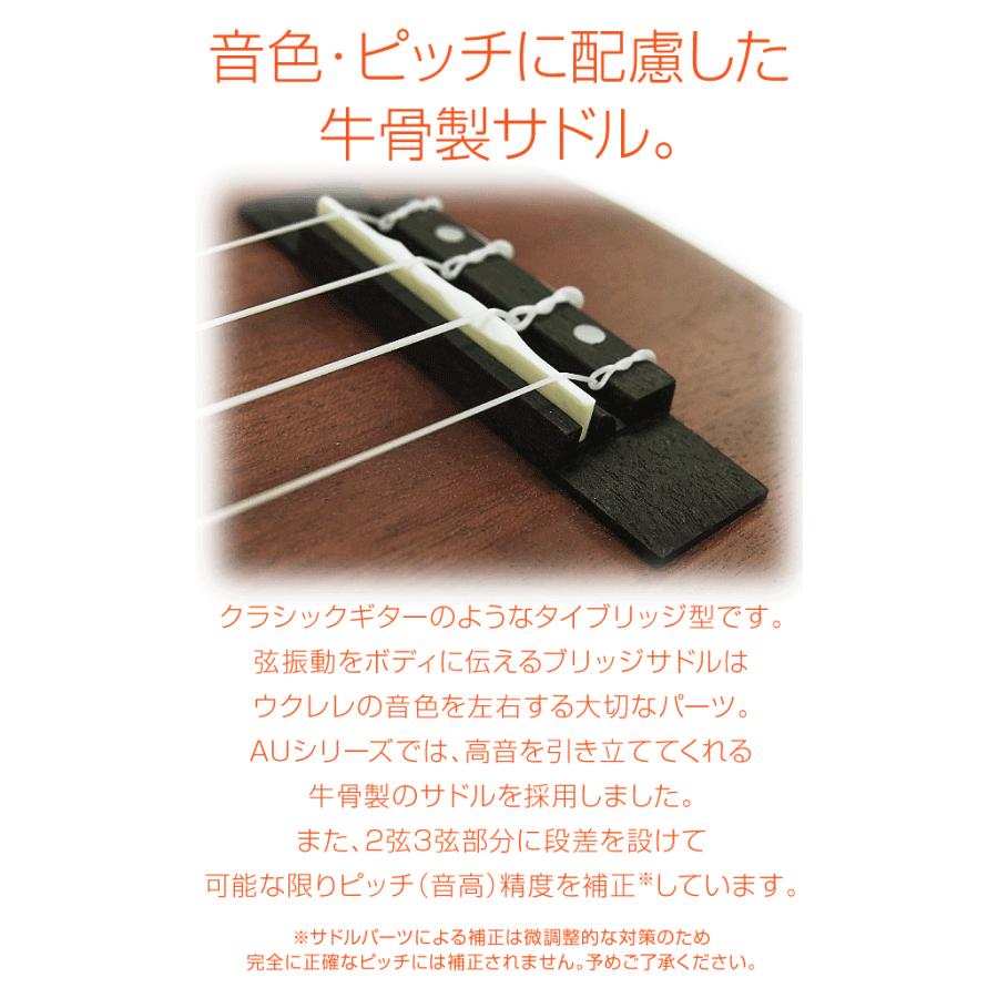 ARIA（アリア） ウクレレ AU-1 ソプラノ 初心者 9点 セット マホガニー