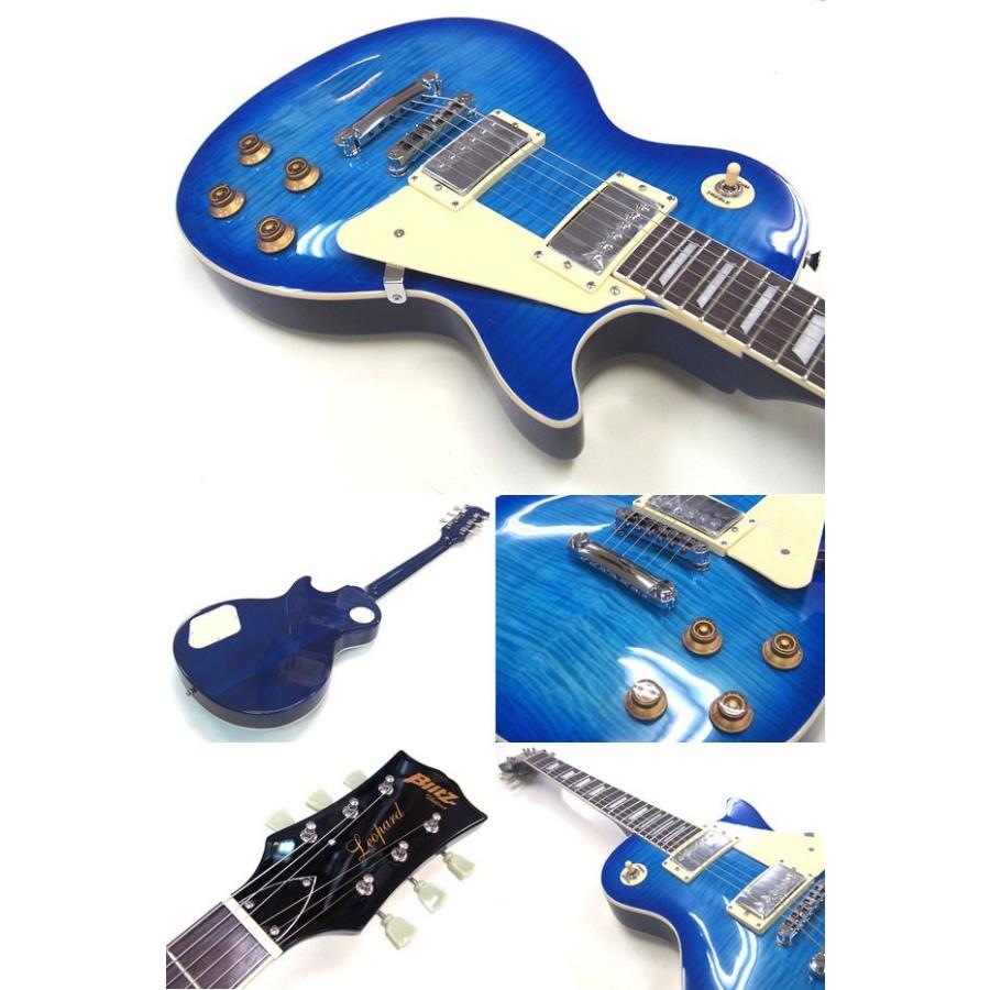 Blitz by Aria Leohard エレキギター 青 Blitz by Aria Leohard エレキギター 青 Blitz by Aria Leohard