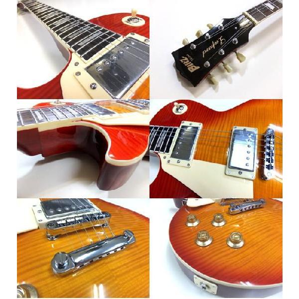 Aria Proll エレキギター レフトハンド (左用) 初心者セット Blitz BLP
