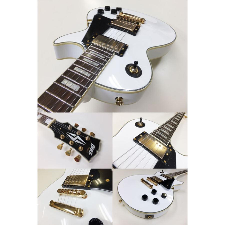 Blitz ホワイトレスポールタイプエレキギター 楽天市場】エレキギター 初心者セット Blitz BLP-CST/WH レス