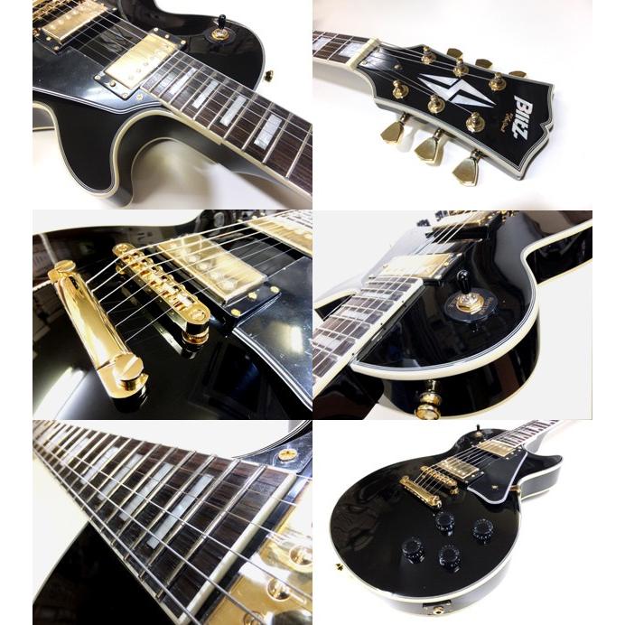 美品 Blitz Les Paul レスポール サンバースト エレキギター Aria Proll エレキギター 初心者セット Blitz BLP-CST 9点 NEW