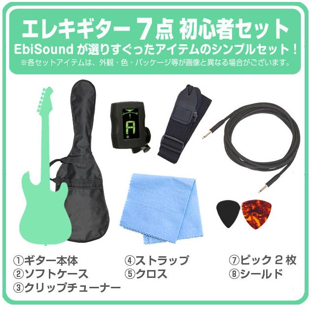 ブリッツ エレキギター　レフティー Aria Proll エレキギター レフトハンド (左用) 初心者セット Blitz BLP