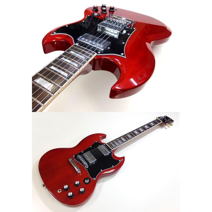 Aria Proll Blitz ブリッツ BSG-STD WR エレキギター SGタイプ