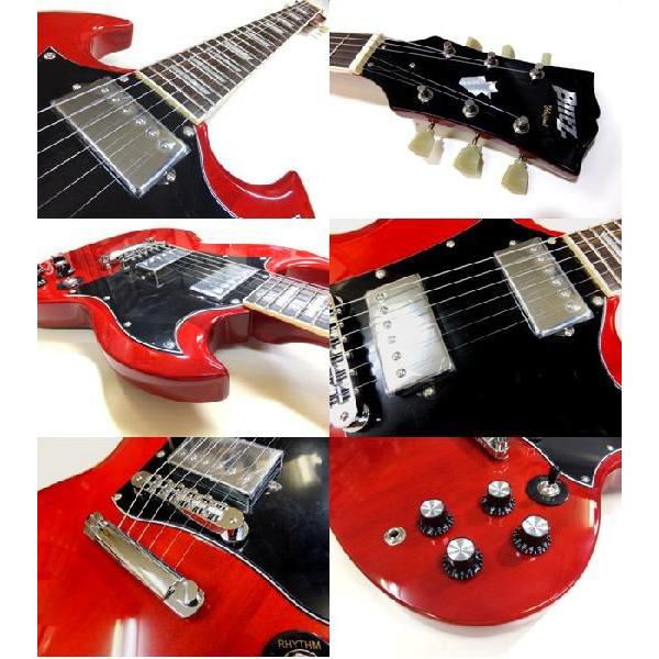 Aria Proll エレキギター初心者セット ZOOM G1Four付 BSG-STD/WR Blitz