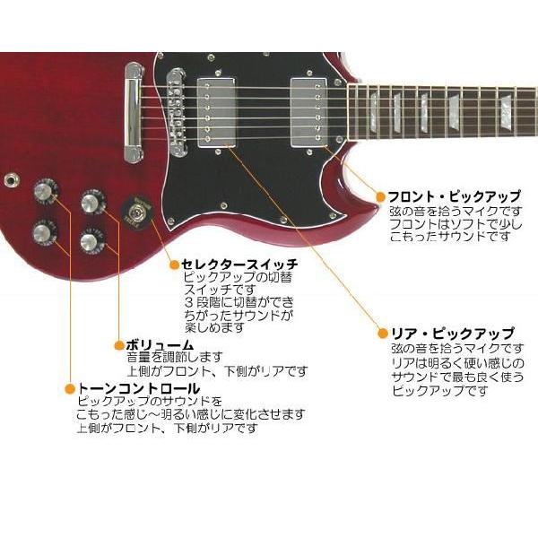 Aria Proll エレキギター初心者セット ZOOM G1Four付 BSG-STD/WR Blitz