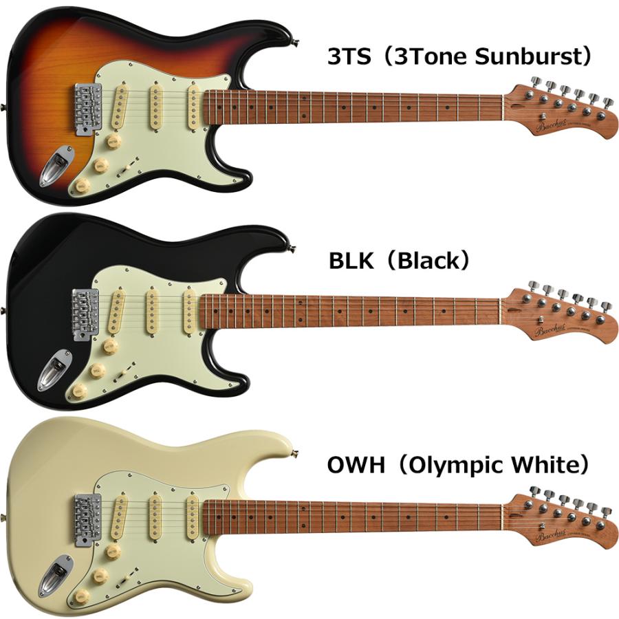 【美品】BST-1-RSM/M OWH バッカス エレキギター ホワイト 楽天市場】Bacchus BTE-1-RSM/M OWH【ストラップサービス中