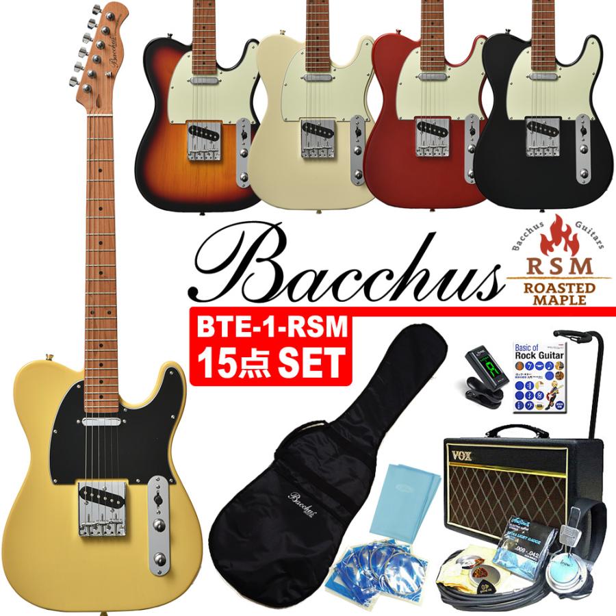Bacchus（バッカス） Bacchus BTE-1-RSM/M エレキギター VOXアンプ
