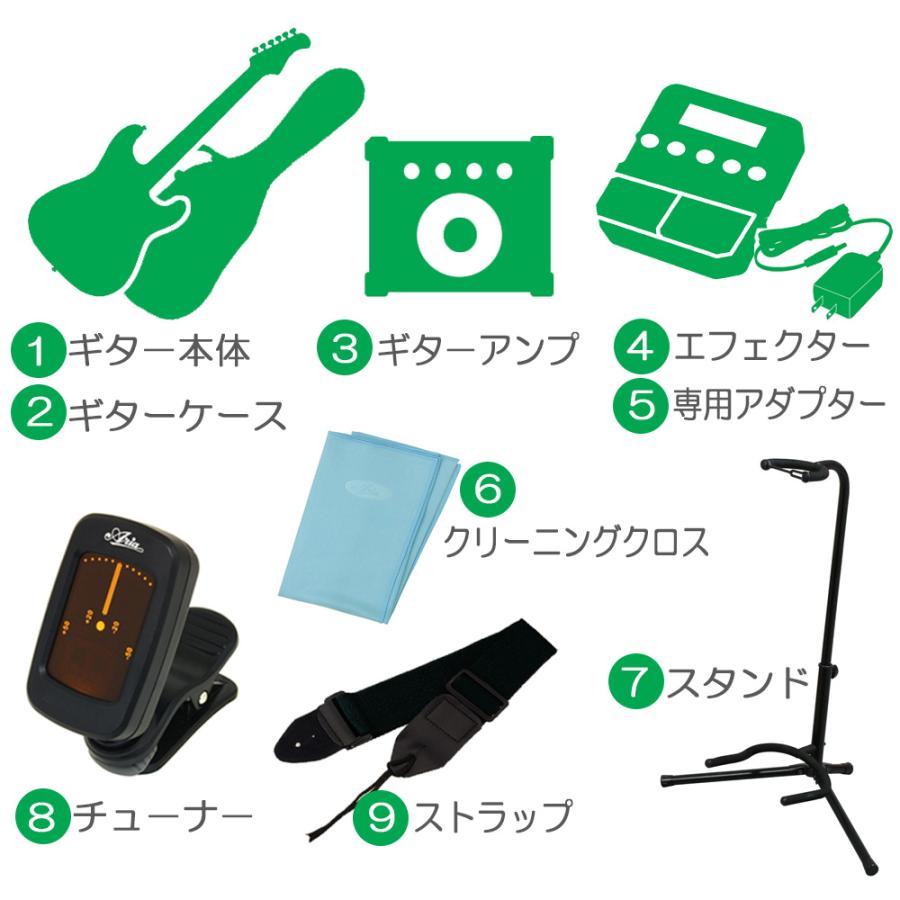 Bacchus（バッカス） Bacchus BTE-1-RSM/M エレキギター ZOOM/G1Four