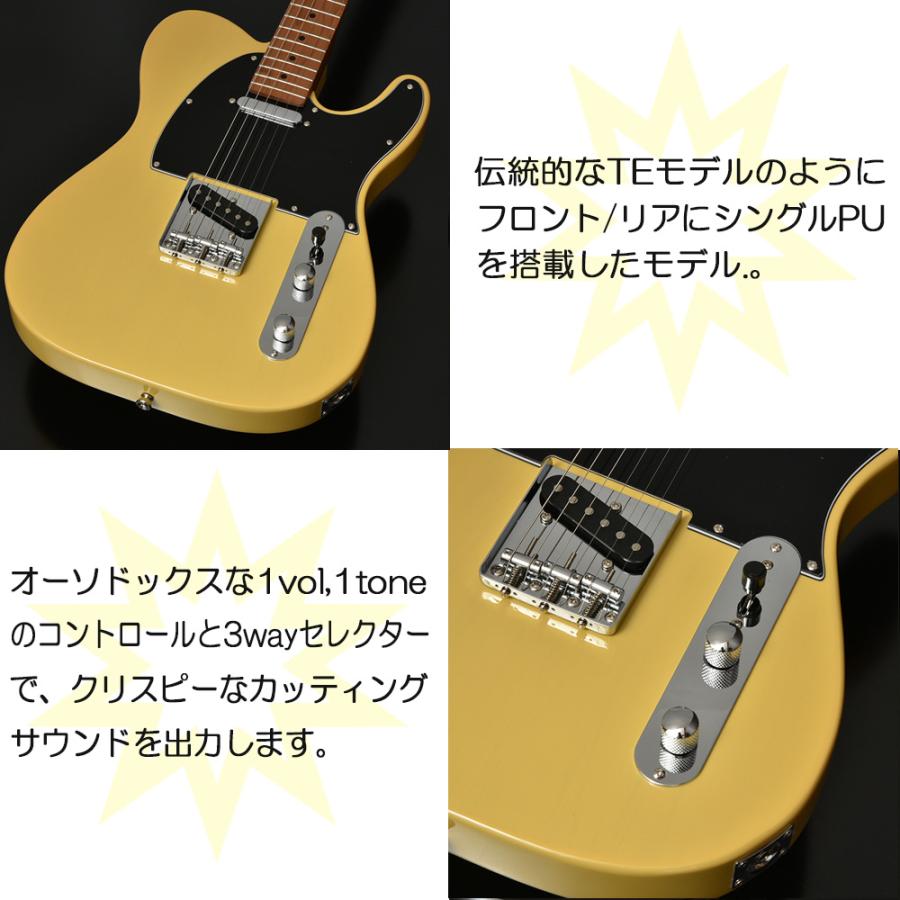 Bacchus BTE-1-RSM/M バッカス エレキギター 初心者 入門の画像