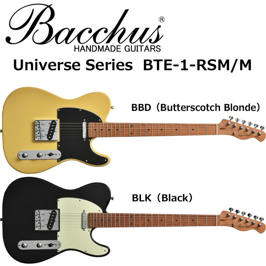 Bacchus BTE-1-RSM/M バッカス エレキギター 初心者 入門の画像