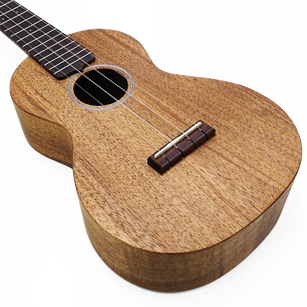 【総単板】カーリー・アカシアコア材のコンサートウクレレ【ウクレレ専門店】 PONO[AC-K]Kalele Series コンサート アカシア単板ウクレレページ
