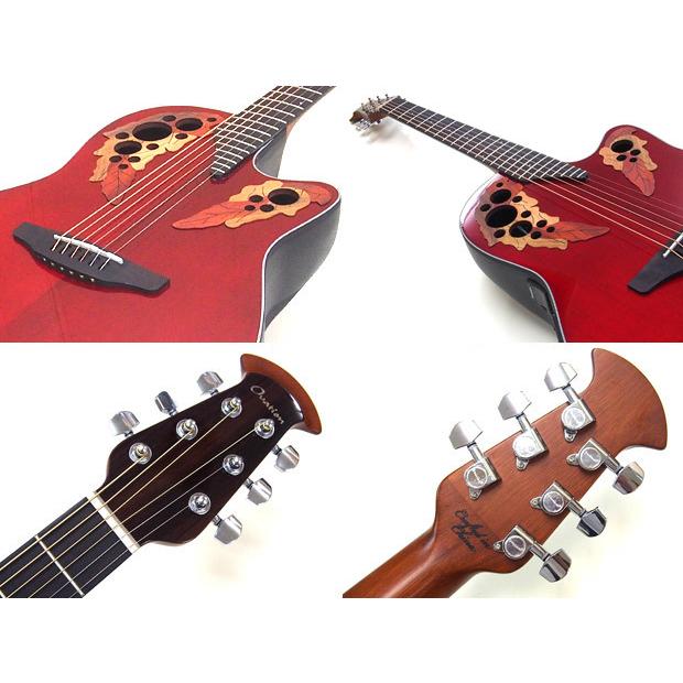 Ovation（オベーション） CE44 RR Ruby Red ルビーレッド エレアコ