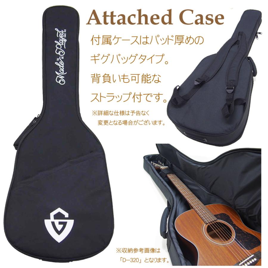 GUILD ギルド アコースティック ギター D-340 アコギ 初心者 入門 8点
