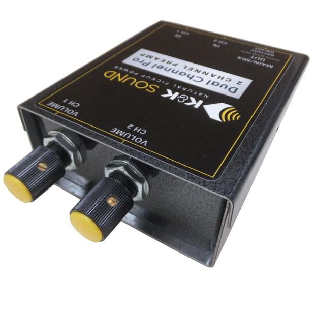 K&K Dual Channel Pro Preamp デュアルチャンネルプロプリアンプ 2チャンネルミキサー  :dualchannelpropreamp:EbiSound ギターとウクレレのセット専門店 - 通販 - Yahoo!ショッピング