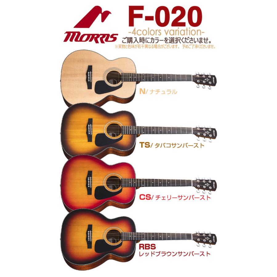 MORRIS アコースティックギター F-020 TS 【公式通販】