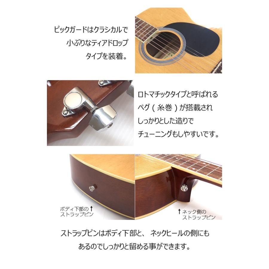 ARIA(楽器) アコースティックギター 初心者セット ハイ ARIA(楽器) アコースティックギター 初心者セット ハイ