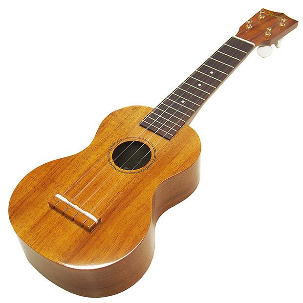 Famous フェイマス 国産ウクレレ FS-5 ソプラノ ハードケース付ハイ 
