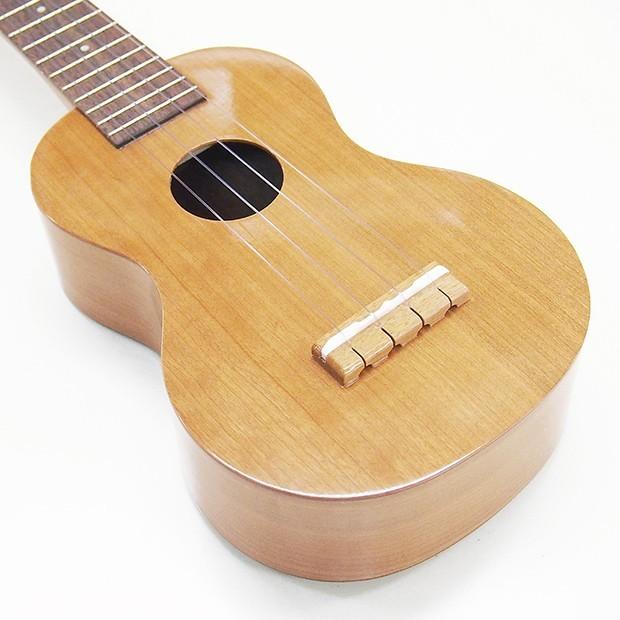 Famous フェイマス 国産ウクレレ FS-11G ソプラノ クリップチューナー