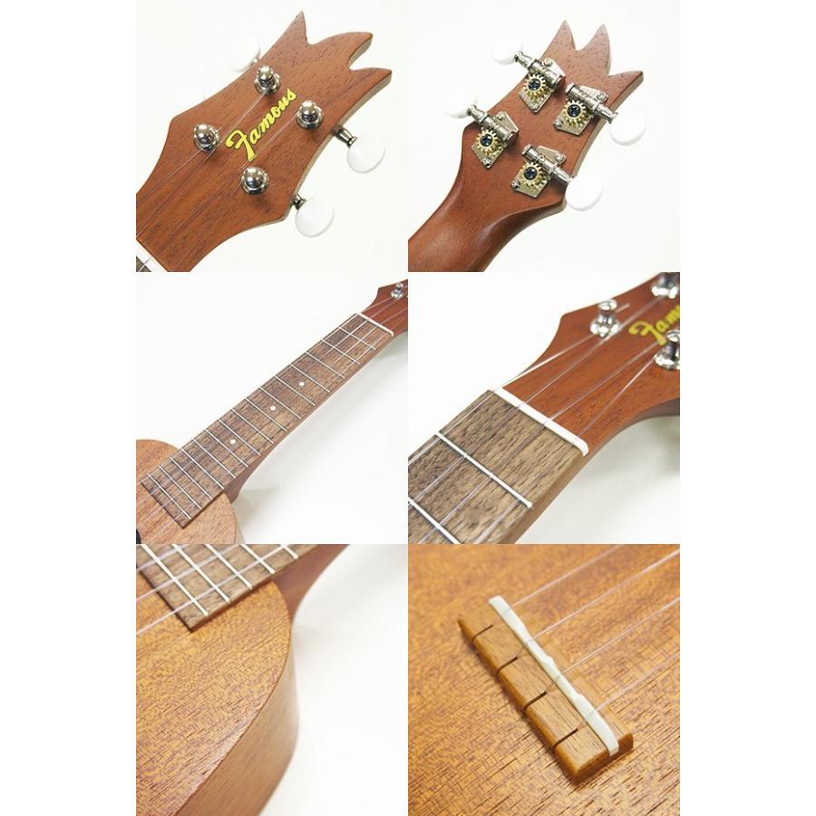 Famous フェイマス 国産ウクレレ FS-2PG パイナップル ソプラノ