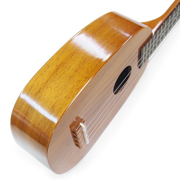 Famous フェイマス 国産ウクレレ FS-4PG パイナップル ソプラノ ハイグレード15点セット ハワイアンコア (安心の日本製)(華やかな音色)(u)_7